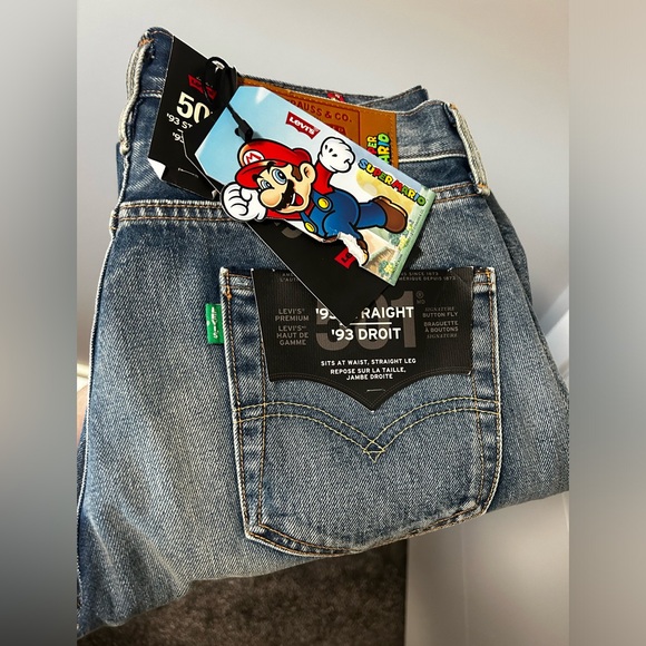 Levi’s x Super Mario 501 ‘93 straight jeans - Picture 3 of 7